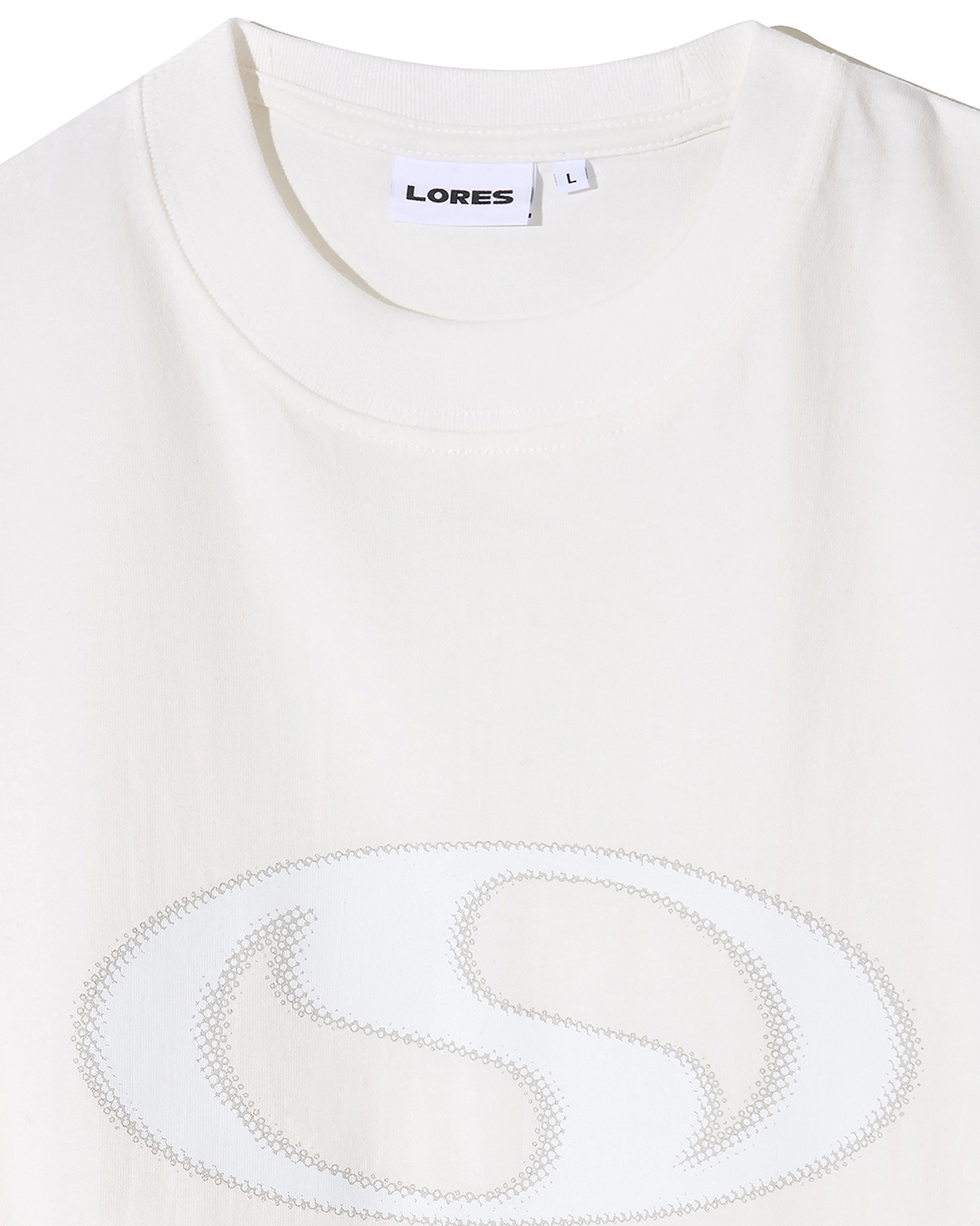 ★LORES★ Advanced Logo L/S Tee Cream LORES Advanced Logo L/S Tee